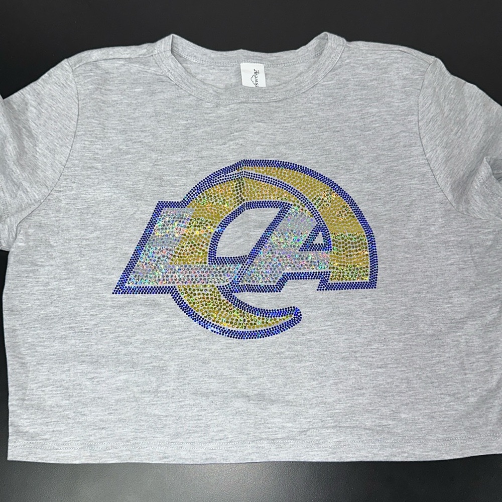 LA Rams crop top